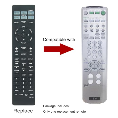 Télécommande RM-Y181 pour remplacer votre boîtier Sony TV cassé - 6