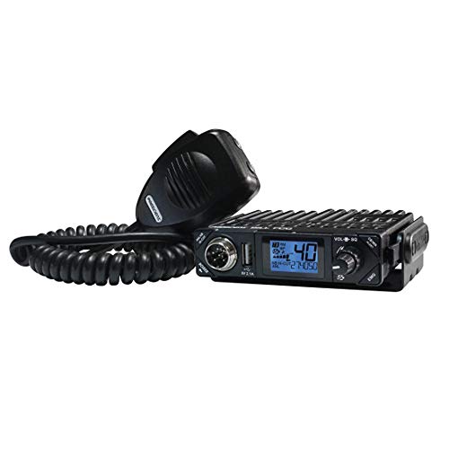 President Electronics Bill Cb Radio, 40 Channels Am, 12 Volts, Usb 5V/2.1A, Up/Down Channel Selector, Volume Adjustment And On/Off, Manual Squelch And Asc, Multi-Functions Lcd Display, S-Meter #TOP2