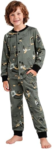 3BROS Kids' Pura Cotton Full Sleeves Casual T-shirt &amp; Pyjama Set | Clothing Combo Set for Baby Boys Girls