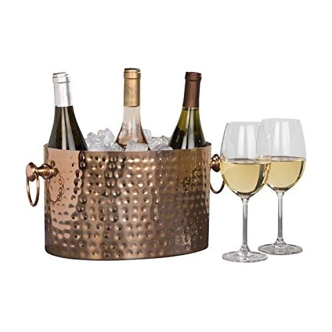 Chic Chill Handcrafted Artisan 3 Bottle Champagne and Wine Chiller Cover