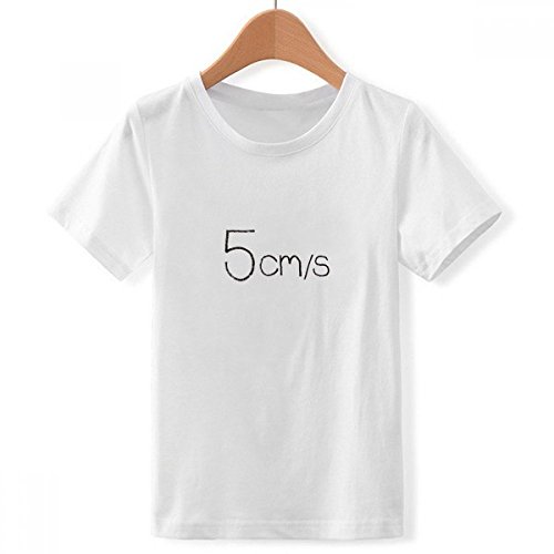 T-Shirt Blanc Kowledge Unité Velocity Garçon XXL au Motif Imprimé Multicolore Dynamique