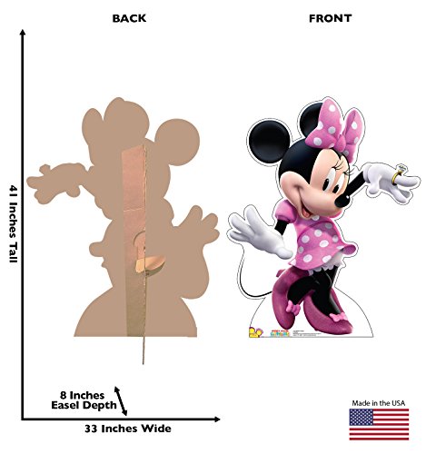 Image of Cardboard People Minnie Dance Life Size Cardboard Cutout Standup - Disney's Mickey Mouse Clubhouse