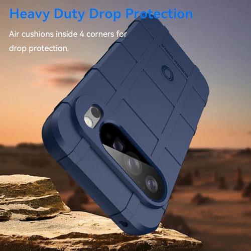Coque Pixel 10 Pro XL antichoc militaire TPU bleu avec protection d'objectif - 7