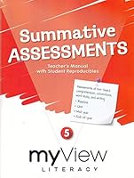 myView Literacy Summative Assessments 0328990485 Book Cover