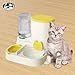 Imagen de kowaku Dispensador Automático de Mascotas con Alimentador Bebedero Y Recipiente de Comida para Animales de Reposición Automática Material PP Y Pet Ad