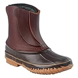 Schnee's Pac Boot Slip On, Montana II TT, Tire Tread Outsole, Leather Upper, Insulated, Unisex Sizing