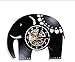 BBNNN Simpatico Elefante Decorazione da Parete Orologio da Parete con Dischi in Vinile Cartone Animato Elefante Decorazione cameretta Orologio da Parete Regali di Natale