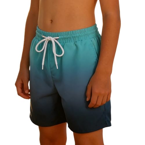 Genérico Bañador para niños con Cintura elástica, cómodo Deportivo, de Tejido elástico, UPF 50+ y Ajustable, Ideal para natación, Moda 2025 Talla para niños