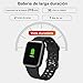 willful Smartwatch Impermeable Reloj Inteligente con Pulsómetro, Pulsera Inteligente para Deporte con...