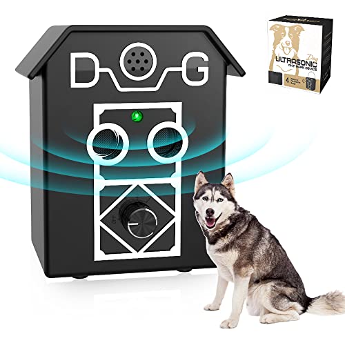 ULPEAK Anti Aboiement Chien, Ultrasons Anti aboiement, Automatique Anti-Aboiement Chien Ultrason Dispositif Étanche pour Les Petits et Grands Chiens Cover