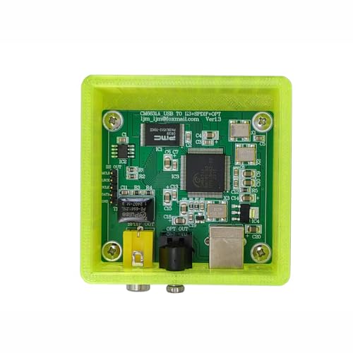 Convertisseur USB 2.0 vers coaxial DAC CM6631A SPDIF optique 384 kHz 32 bits