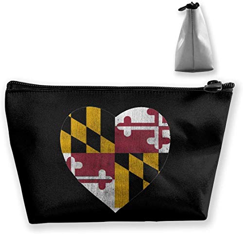 Preisvergleich Produktbild Maryland Reise-Kulturtasche mit Herz-Motiv