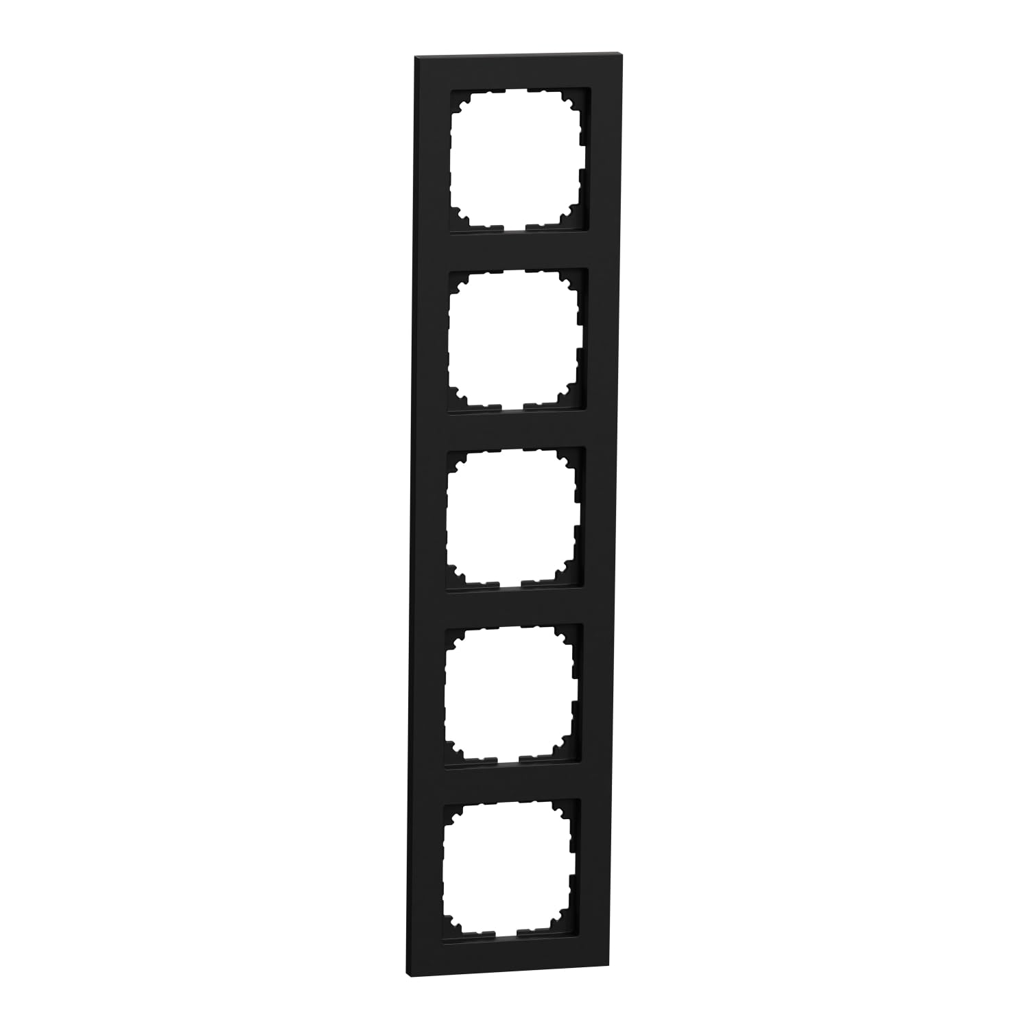Cadre Merten M pure noir mat 5 positions pour sublimer votre salon contemporain