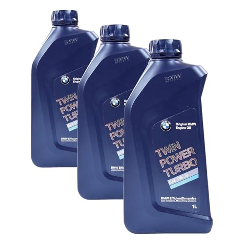 BMW Aceite de motor 5W-30 Quality Longlife-04 Aceite para motor ACEA C3 API SN 1L (Paquete de 3)