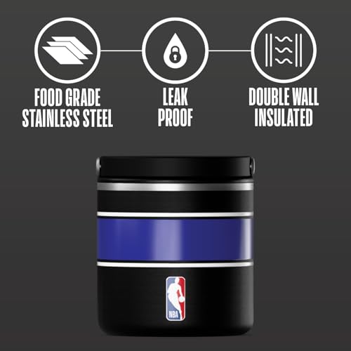 Image of Hydrapeak x NBA Officially Licensed Utah Jazz 25oz Stainless Steel Vacuum Insulated Thermos Food Jar with Handle, Wide Mouth Leak-Proof Soup Thermos for Adults, 10 Hours Hot and 16 Hours Cold