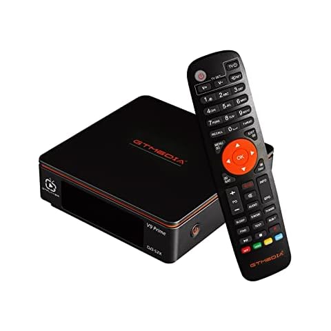 GT Media V9 Prime Satelite Ricevitore Codificador - Aoxun DVB S2X Decodificador Oficial Freesat, 1080P Full HD Support CCcam Newcam IPTV Cover