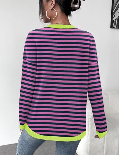 Image of Zeagoo Sweaters for Women Fall Outfits Trendy 2025 Long Sleeve Shirts Bussiness Casual Knit Pullover Sweater Tops