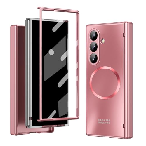 Coque Samsung Galaxy Z Fold 7 rose pour protéger votre écran au bureau ou en voyage