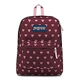 JanSport SuperBreak Russet Red Bleeding Hearts One Size