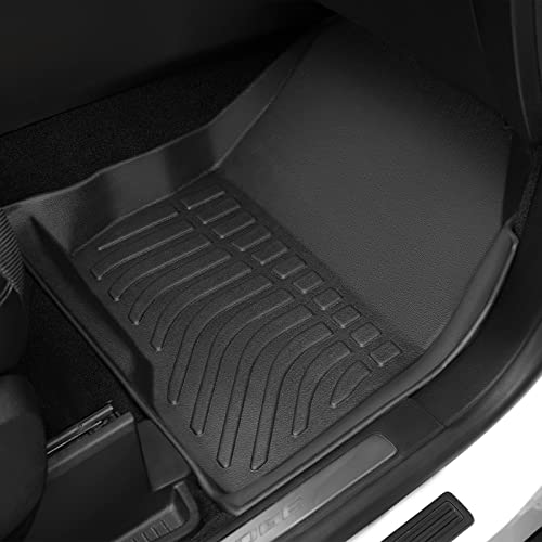Drcarnow For Ford Edge Floor Mats Trunk Mat 2023 2022 2021 2019 2018 2017 2016 2015, For Ford Edge St Floor Mats 2023-2015,Custom Fit 1St & 2Nd Row All-Weather Floor Liners Edge Accessories 2023-2015 #TOP2