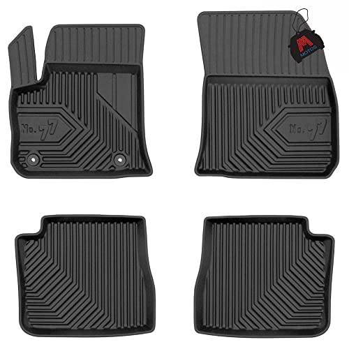 Alfombrillas de Goma para Citroën e-C4 Desde 2021 Mejore la Comodidad de Sus Viajes con la Alfombra Antideslizante Car No.77- Alfombrillas de Coche para Varias Estaciones Cover