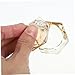 FRCOLOR 2pcs Crystal Glass Nail Art Cup Lid Nail Dish for Mixed Liquids Powder