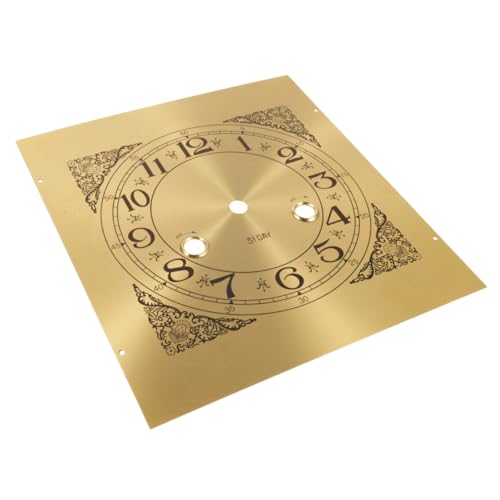 Adattabilità versatile: Compatibile con diverse tipologie di quadranti per orologi da parete e nonno, è ideale appassionati del fai-da-te e chi cerca componenti di ricambio per mantenere o rinnovare il proprio orologio d’epoca