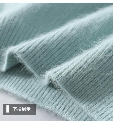 Men's Cashmere Sweater Half Height Neck Pullovers Knit Sweater and Winter Long Sleeve Jumpers Top4