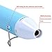 mofa Heat gun,Mini Hot Air Gun Tools Shrink Pen with Stand For DIY Embossing And Drying Paint Multi-Purpose Electric Heating Nozzle 150W 110V (Blue)