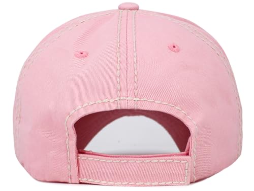 Image of KBETHOS Dog Cat Mom Dad Theme Womens Baseball Cap Distressed Vintage Unconstructed Embroidered Patch Hat