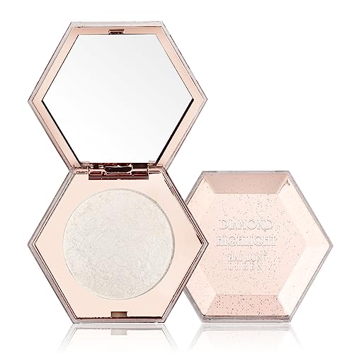 Nivofu Palette éclairante de maquillage Poudre highlighter Poudre bronzer hautement pigmentée, 7.5g (01#)