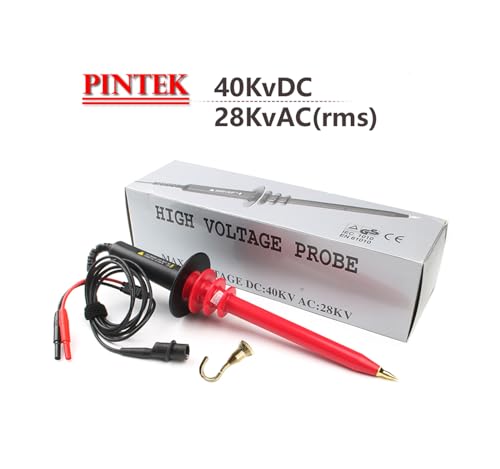 Image of HVP-40 High Voltage Probe Max. DC 0-40KV AC 0-28KV (50 /60Hz) | Multimeter Probe High Voltage Decay Test Probe Attenuation Ratio 1000:1