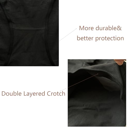 Women's Cotton Underwear Plus Size XL-5XL High Waisted Full Coverage Ladies Panties 5 Pack Briefs for Women4