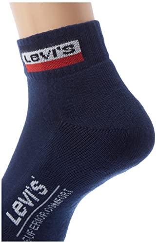 Levi's QUARTER, Calzini, Unisex - Adulto, Blu