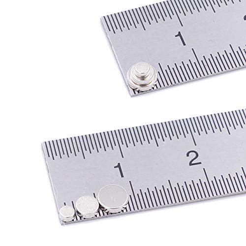 Brudazon | Set di 45 Mini Magneti Dischi da 2x1mm