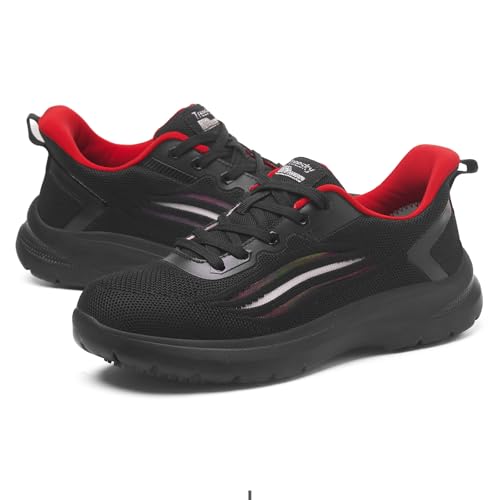 Treesky Black Non Slip Work Shoes for Women, Restaurant & Kitchen Sneakers by Treesky - Used condition - Image 8