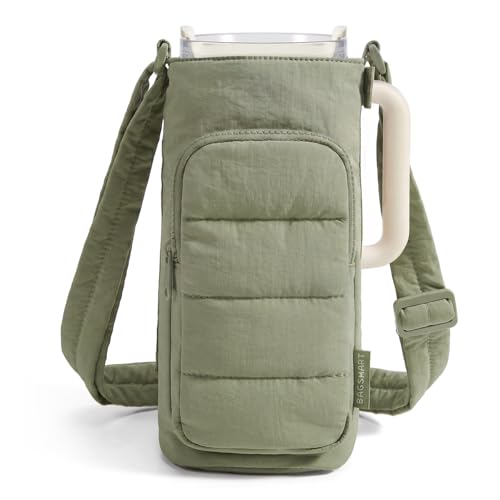 Image of BAGSMART Magnetic Water Bottle Holder with Strap, Gym Accessories for Women