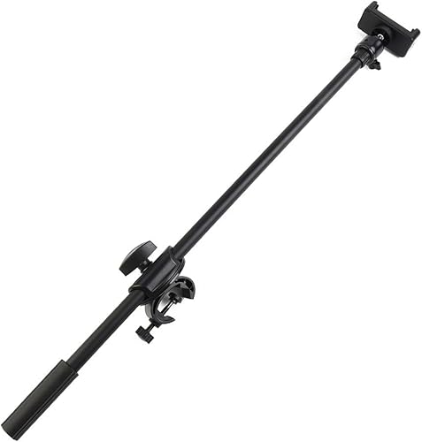 Soporte de micrófono giratorio con clip de micrófono y soporte para teléfono, soporte de extensión de 21.7 in para montaje en trípode, ajustable en disponible en Yaxa Costa Rica