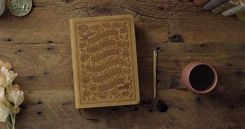 Image of ESV Women's Study Bible (TruTone, Nubuck Caramel, 1 Chronicles 16:34 Design): Holy Bible, English Standard Version