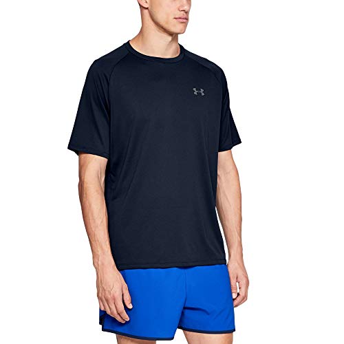 Image of Under Armour Men's Polyester Solid UA Tech 2.0 SS Short Sleeve Tee | 1326413-001