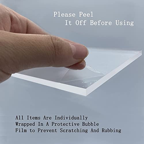 image for CHONOVO Acrylic Display Riser Stand Shelf Clear 4 Tier Cupcake Stand P