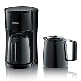 SEVERIN Filterkaffeemaschine mit 2 Thermokannen, Kaffeemaschine...