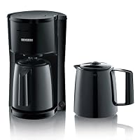 SEVERIN – SEVERIN Filterkaffeemaschine mit 2 Thermokannen, Kaffeemasch