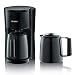 SEVERIN Filterkaffeemaschine mit 2 Thermokannen, Kaffeemaschine für bis zu 8 Tassen je Kanne, Filtermaschine mit 2 Isolierkannen, schwarz, KA 9307