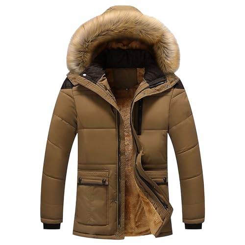 Manteau bouffant rembourré coupe-vent et parka longue homme