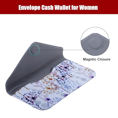 Image of XEYOU Women's Card Wallet Envelope Style Credit Card Holder Cute Cash Wallet for Ladies