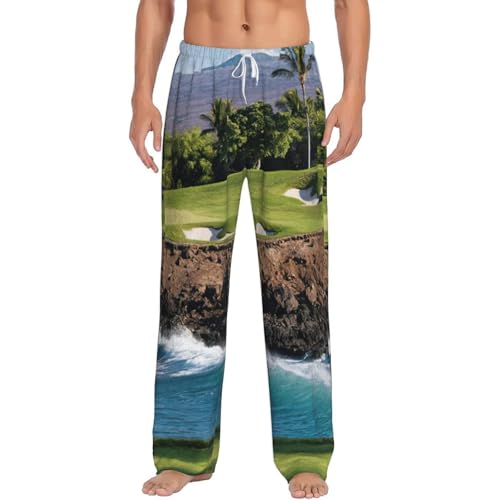 Pantalon de pyjama en flanelle thermique homme contre le froid