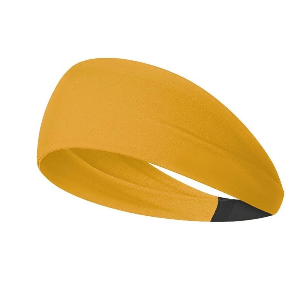 Outdoor Fitness Breites schweißabsorbierendes Stirnband für Laufen, Yoga, Gym