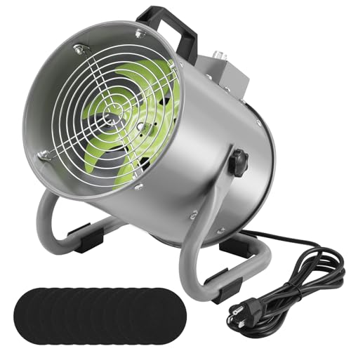 aledaras Portable Range Hood,Kitchen Air Cleaner Strong Wind Desktop Range Hoods Low Noise, Hood Fan for Cooking and Indoor Bbq,Hot Pot,And Rv (Green)