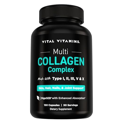 Multi Collagen Capsules for Hair, Skin
